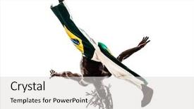  Presentation with rasta - Slides enhanced with rasta - one brazilian brazilian black man background and a light gray colored foreground