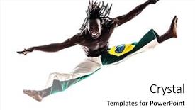  Presentation with rasta - PPT layouts consisting of rasta - one brazilian brazilian black man background and a white colored foreground