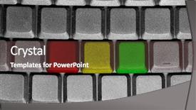  Presentation with computer keyboard and mouse - Cool new presentation with rasta colours - blank computer keyboard with three backdrop and a  colored foreground