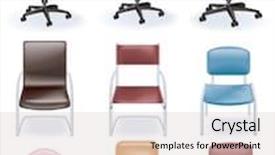  Presentation with furniture - Amazing presentation theme having job rotation - raster version of furniture icon backdrop and a lemonade colored foreground