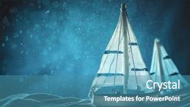  Presentation with toy model - Theme enhanced with model with rope on sand background and a teal colored foreground