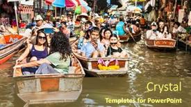  Presentation with trade - Amazing presentation design having ratchaburi-thailand-jan-21-2016 backdrop and a tawny brown colored foreground