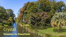  Presentation with new zealand - Audience pleasing slide deck consisting of rather-river-flows-through backdrop and a tawny brown colored foreground