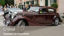  Presentation with 1930s - Presentation theme having ratiborice-czech-republic-august-7 background and a  colored foreground