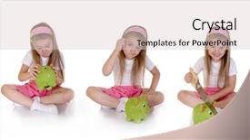  Presentation with rating - Audience pleasing presentation design consisting of rating kids - another way to open piggy backdrop and a lemonade colored foreground