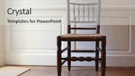  Presentation with rattan furniture - Amazing presentation theme having rattan furniture - still life of wooden chair backdrop and a light gray colored foreground