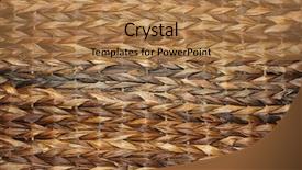  Presentation with rattan furniture - Presentation with rattan furniture - wicker background and a coral colored foreground