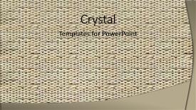  Presentation with rattan furniture - Beautiful slide deck featuring rattan texture background backdrop and a coral colored foreground