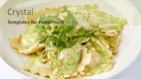  Presentation with sauce - 