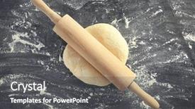  Presentation with pin tail on donkey - Cool new slides with raw dough and rolling pin backdrop and a  colored foreground