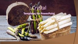  Presentation with cinematic - Presentation theme enhanced with raw-green-white-and-violet background and a wine colored foreground