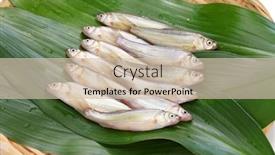  Presentation with japanese - Slides consisting of raw-honmoroko-japanese-willow-gudgeon background and a soft green colored foreground