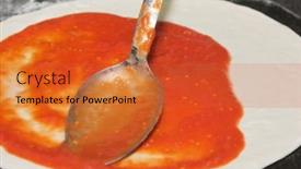  Presentation with sauce - 