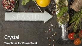  Presentation with trout - Beautiful presentation featuring raw rainbow trout with vegetables herbs and spices - health or cooking concept backdrop and a dark gray colored foreground