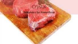  Presentation with fresh meat - 