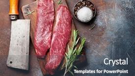  Presentation with blade - Amazing PPT layouts having raw top blade or denver backdrop and a ocean colored foreground