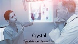  Presentation with x ray of a human - Colorful PPT layouts enhanced with ray of a human skull backdrop and a  colored foreground