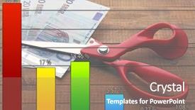  Presentation with reform - Amazing slide set having rayment reform - business accounting concept scissors cuts backdrop and a  colored foreground