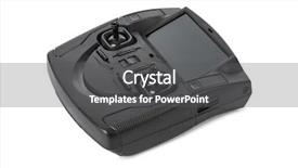  Presentation with radio - Beautiful presentation featuring rc plane - radio remote control for drone backdrop and a dark gray colored foreground