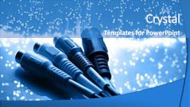  Presentation with fiber optics - Beautiful slides featuring rcra - fiber optics background with lots backdrop and a teal colored foreground