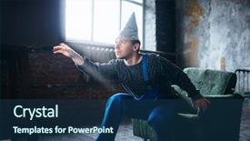  Presentation with ufo - Beautiful PPT theme featuring reaches out to tv ufo backdrop and a ocean colored foreground