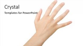  Presentation with rescue - Amazing theme having reaching hands concept for rescue backdrop and a white colored foreground