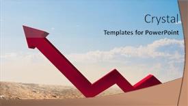  Presentation with media - Presentation theme featuring reaching-up-to-the-top background and a light blue colored foreground