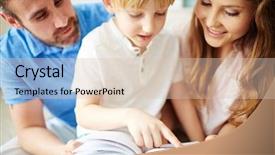  Presentation with teaching - Theme having reading a book background and a lemonade colored foreground