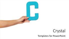  Presentation with literature - Amazing PPT layouts having reading human caracter - female hand holding up backdrop and a white colored foreground