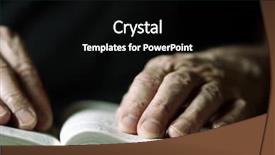  Presentation with reading bible - Colorful slide set enhanced with reading the bible special toned backdrop and a black colored foreground