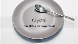  Presentation with ready - Amazing PPT layouts having ready-food-on-table backdrop and a light gray colored foreground
