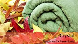  Presentation with autumn leaves - Audience pleasing PPT layouts consisting of ready for the colder weather backdrop and a  colored foreground