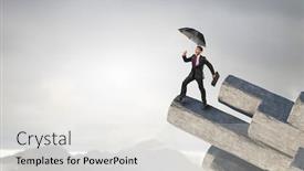  Presentation with challenge - Presentation theme enhanced with ready to challenge it all background and a light gray colored foreground