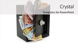  Presentation with time value of money - Theme enhanced with brazil economy - reais real brazilian money background background and a white colored foreground