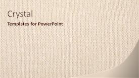  Presentation with pattern - PPT layouts having beige melange or ombre knitted background and a lemonade colored foreground