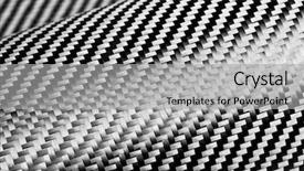  Presentation with carbon fiber - Slide set featuring real carbon fiber texture background background and a light gray colored foreground