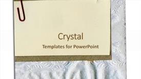  Presentation with napkin - Theme with real cardboard on napkin background and a soft green colored foreground