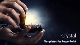  Presentation with real estate - Presentation having real-estate-and-construction-industry background and a wine colored foreground