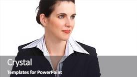  Presentation with company profile - Amazing presentation design having real estate company profile - beautiful young business woman isolated backdrop and a dark gray colored foreground