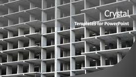  Presentation with concrete construction - Slides enhanced with  background and a  colored foreground