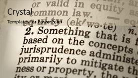  Presentation with equity - Slide deck having real estate law - dictionary definition of the word background and a mint green colored foreground