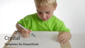  Presentation with child in a hindu home - Presentation theme enhanced with real estate school - child draw home background and a  colored foreground