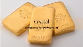  Presentation with gold investment - Colorful PPT layouts enhanced with investment in real gold than backdrop and a yellow colored foreground