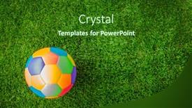  Presentation with multi - Cool new presentation with real-leather-colorful-multi-colour backdrop and a forest green colored foreground