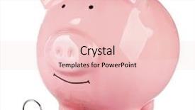  Presentation with piggy bank is evil - Cool new slides with real life pigs - piggy bank style money box backdrop and a lemonade colored foreground