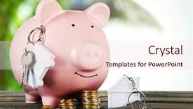  Presentation with piggy bank is evil - Audience pleasing slide deck consisting of real life pigs - piggy bank style money box backdrop and a lemonade colored foreground