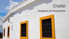  Presentation with real food beef - Presentation design enhanced with real maestranza bullring plaza toro background and a  colored foreground