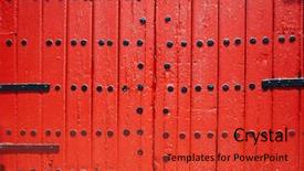  Presentation with real food beef - Audience pleasing presentation theme consisting of real maestranza bullring plaza toro backdrop and a red colored foreground
