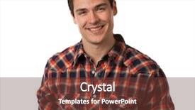  Presentation with college - Theme featuring real man - casual dressed happy college student background and a tawny brown colored foreground