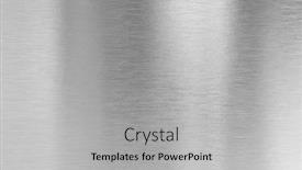  Presentation with brushed metal - Colorful theme enhanced with real-metal-aluminum-fine-brushed backdrop and a light gray colored foreground
